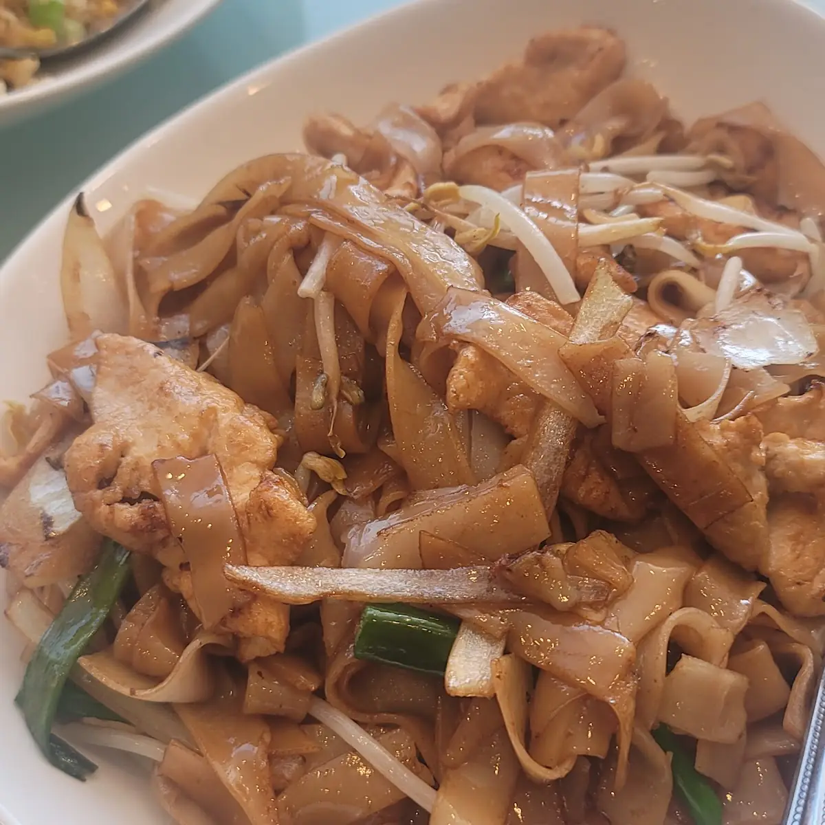 beef chicken chow fun 干炒牛 鸡 河